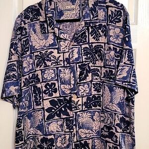 Mens Batik Bay Hawaiian Shirt - Size XX Large